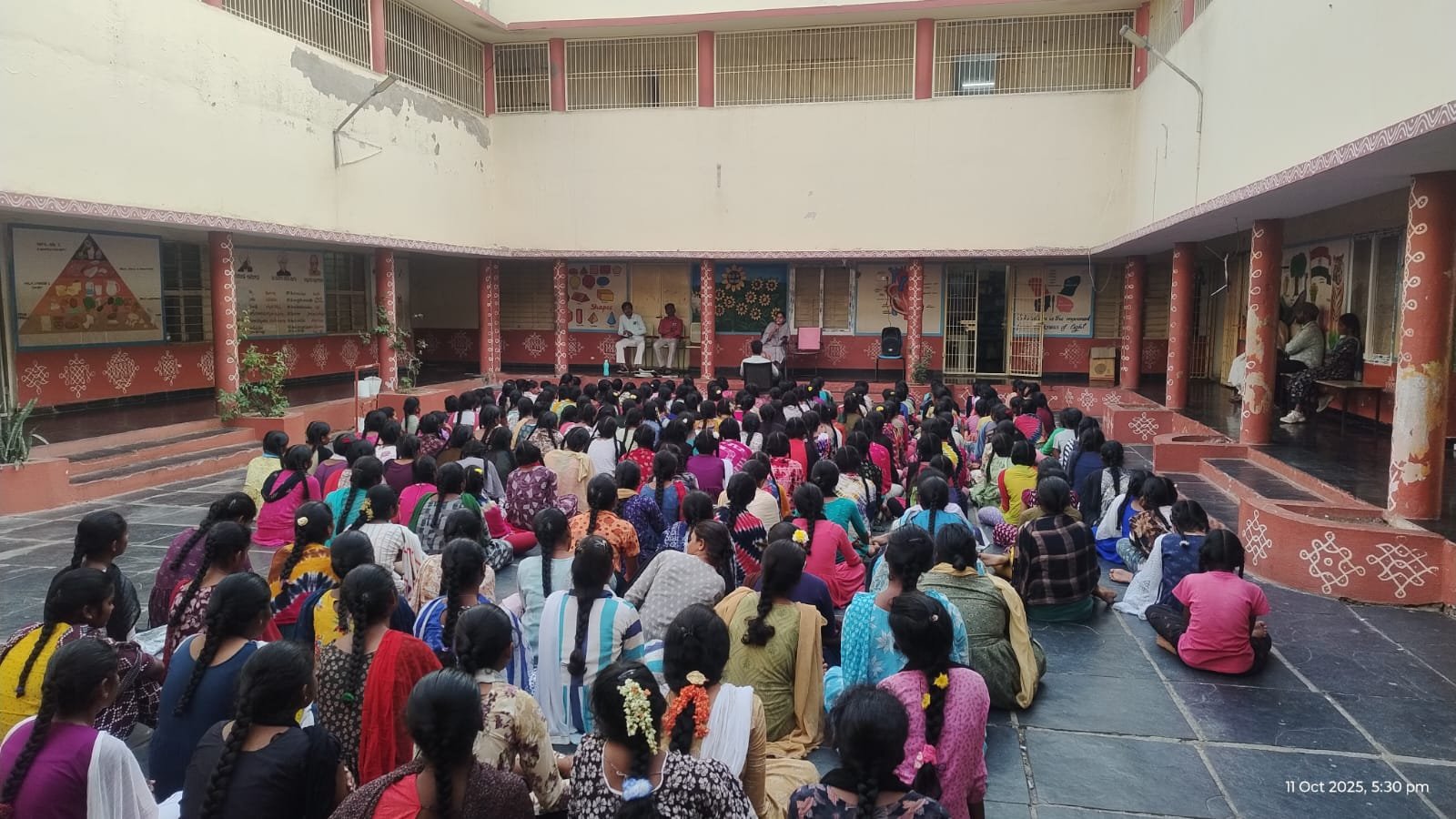 Cyber Safety Awareness Session for Girls at a Residential School